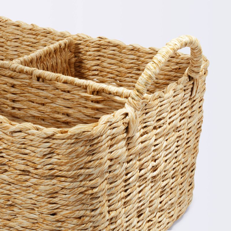 Woven Diaper Caddy with Dividers - Cloud Island&#8482; Natural Woven, 4 of 11