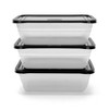 Food Storage Containers (Medium 3L, 3 Pack) - image 2 of 2