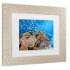 Trademark Fine Art - Barathieu Gabriel  Maji Islet Reef Matted Framed Art - image 3 of 4