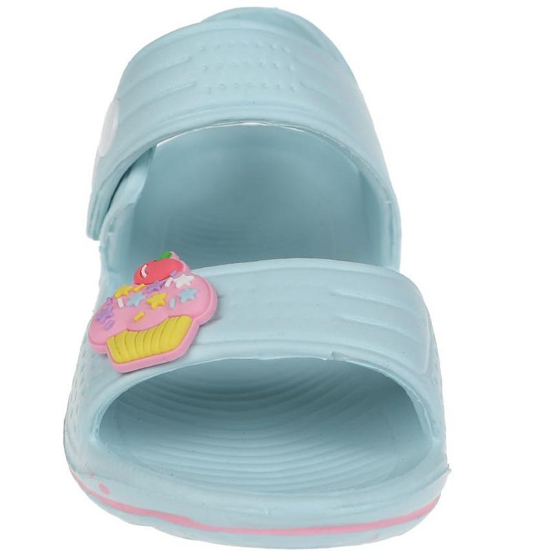 FOAMWALK Toddler Girl's EVA Sandals with Charm Detail- Comfy Sandals for Toddler, 4 of 9