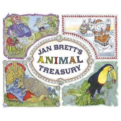 Jan Brett's Animal Treasury - (Hardcover)