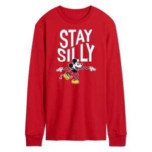 Men's - Disney - Stay Silly Long Sleeve Graphic T-Shirt - 1 of 3