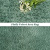 Shag Area Rug Ultra Soft Shaggy Rug Fluffy Shag Rugs for Living Room - 4 of 4