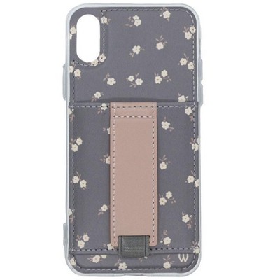 Walli Cases Full Bloom Phone Case with Wallet and Finger Strap