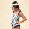 Kid's Budding Joy Floral One-Piece Swimsuit - Cupshe - 3 of 3