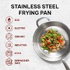 Beka Maestro Frying Pan Skillet - Stainless Steel Pan for Stainless Steel Cookware Set 5-Ply Construction, Oven Safe, Non Toxic Cookware - 4 of 4