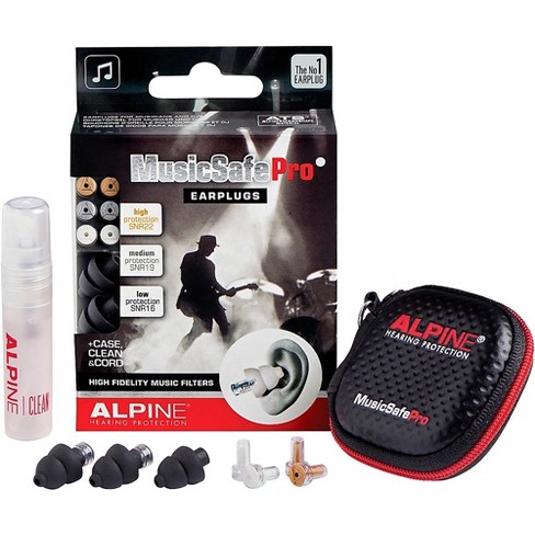 Alpine Hearing Protection MusicSafe Pro Earplugs (Black) - image 1 of 1