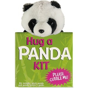 Peter Pauper Press Hug A Panda Rescue Kit, Includes Plush Panda and Guide, Ages 3 and Up - 1 of 4