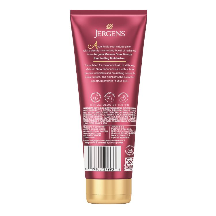 Jergens Natural Glow Melanin Glow Body Lotion - 7 fl oz, 2 of 11