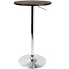 Vynxaria Adjustable Contemporary Bar Table ¨C Versatile Design for Any Occasion - 2 of 4