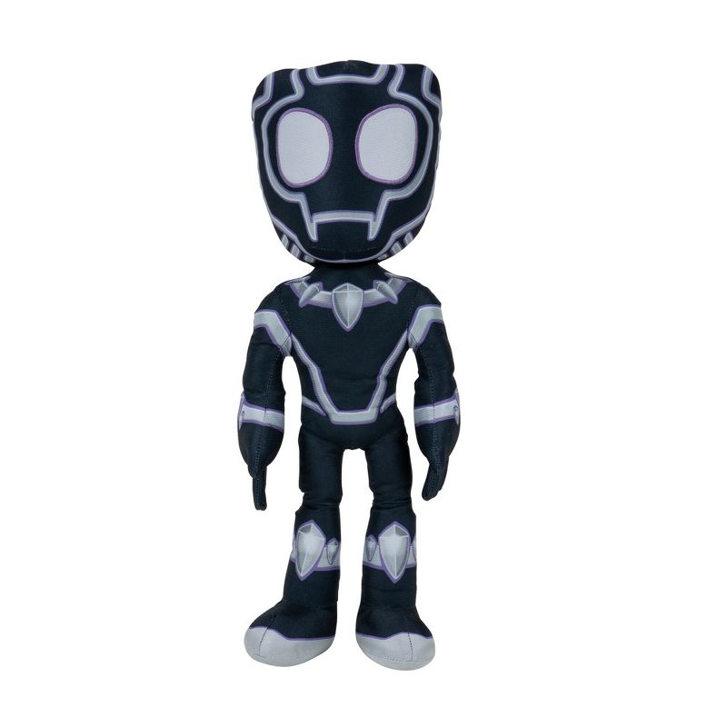 Spidey &#38; His Amazing Friends Vibranium Power Black Panther Plush, 1 of 12