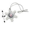 Bellarmine University Secondary Logo Metal Snowflake Christmas Tree Holiday Ornament - 3 of 3