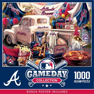 MasterPieces Atlanta Braves - Gameday 1000 Piece Jigsaw Puzzle - 1 of 4