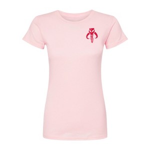 Women's - Star Wars - Boba Fett Aurebesh Fitted Graphic T-Shirt - 1 of 1