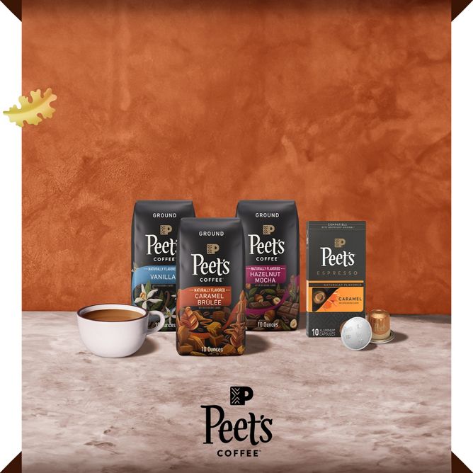 Peet's Midtown Medium Roast Coffee Capsules For L'or Barista - 11oz/30ct :  Target