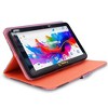 LINSAY 7" Tablet 128GB Storage Bundle with Orange Leather Case Android 15 - 3 of 3