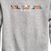 Boys' - Avatar: The Last Airbender - Battle Face Graphic Long Sleeve Fleece Sweatshirt - 2 of 4