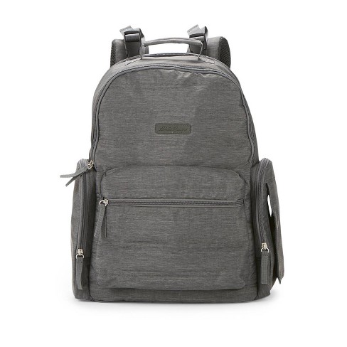 Eddie Bauer Places And Spaces Legend Backpack Diaper Bag In Grey Black Bed Bath Beyond