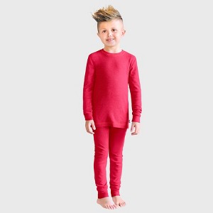 City Threads Boys USA-Made Soft & Cozy Thermal Long Johns 2-Piece Set - Warm Base Layer & Loungewear - 1 of 4