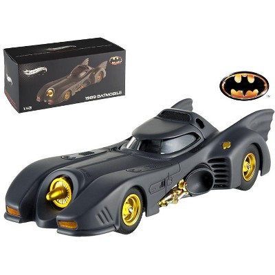 1989 Movie Batmobile Elite Edition 1/43 Diecast Model Car by Hotwheels