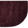 Chenille Solid Collection 100% Polyester Reversible Indoor Area Utility Rug - Better Trends - 3 of 4