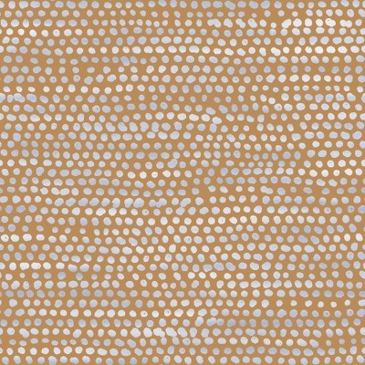 Tempaper Moire Dots Self-Adhesive Removable Wallpaper Yellow