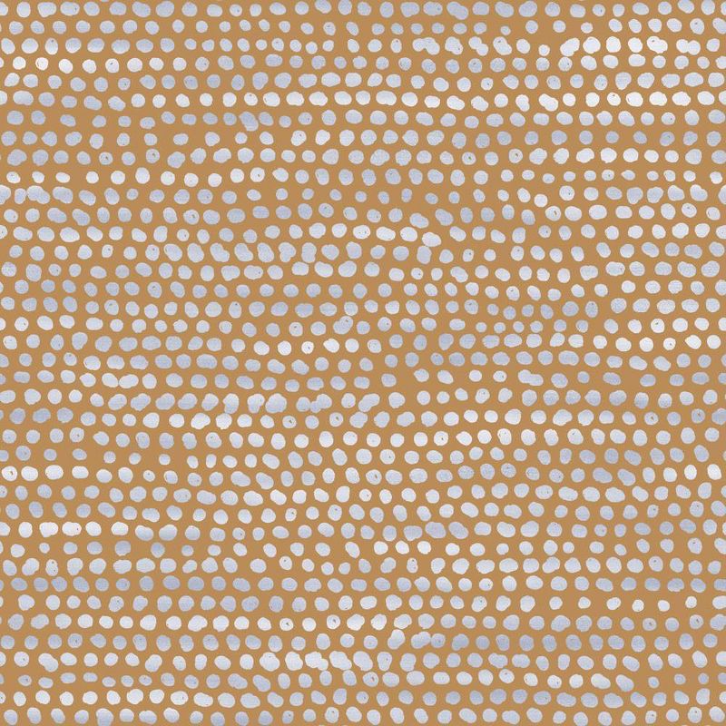Tempaper Moire Dots Self-Adhesive Removable Wallpaper Yellow, 1 of 7