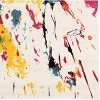 HomeStock Masters ColorSplash Ivory & Multi 8x10.3, Contemporary, Power Loomed - 3 of 4