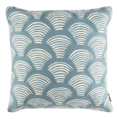 Milla Pillow - Beige/blue - 20