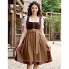 MISSKY Costumes 3 Pieces Dress Women's Dress for  Traditional Carnival Outfits - 2 of 4