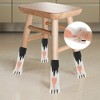 Unique Bargains Cats Chair Leg Covers 16 Pcs - image 4 of 4