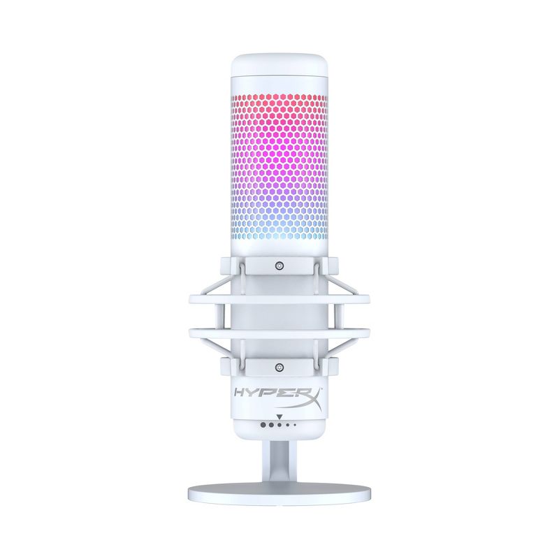 HyperX QuadCast S RGB USB Condenser Microphone for PC/PlayStation 4 - White, 1 of 17