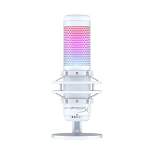 HyperX QuadCast S RGB USB Condenser Microphone for PC/PlayStation 4 - White