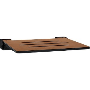 Seachrome 18 inch Silhouette SlimLine Folding Wall Mount Shower Bench Seat - 1 of 1