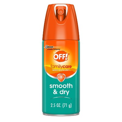 OFF! FamilyCare Mosquito Repellent Smooth & Dry - 2.5oz