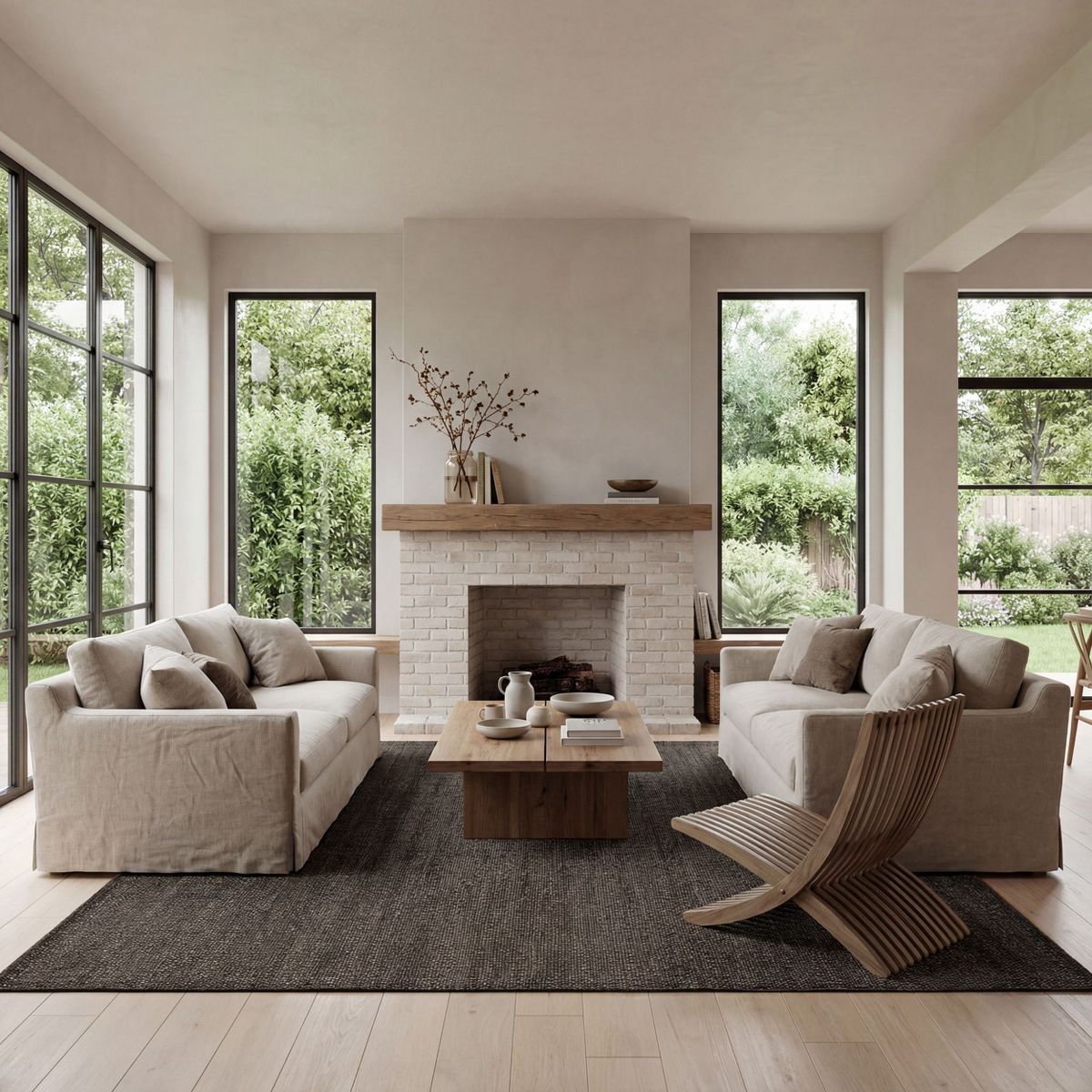 Nuloom Elfriede Farmhouse Jute Blend Indoor Area Rug - thumbnail 3