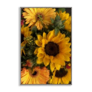 Stupell Industries Bunches of Garden Sunflowers Framed Giclee Art - 1 of 4