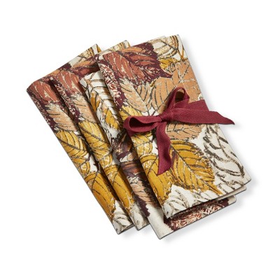 TAG Gathering Leaves Napkin S/4