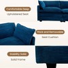 HYLEORY Corduroy Modular Sectional Sofa Couch Accessories - 4 of 4