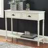 Goverton Sofa and Console Table White - Signature Design by Ashley: Vintage Entryway Storage with Shelves - 2 of 4