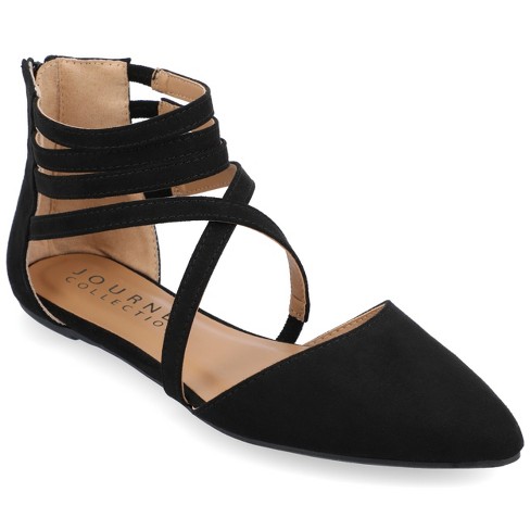 Comfortable pointy sales toe flats