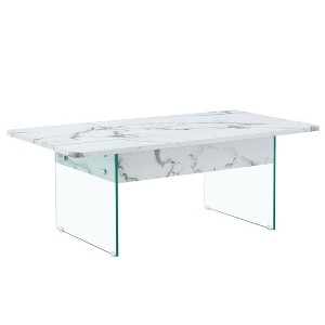 NicBex 43.3 Inch Rectangle Lift Top Coffee Table with 1 Hidden Storage Compartments for Living Room,Bedroom - 1 of 4