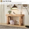 63in Long Console Tables for Entryway, Rectangular Couch Table Behind Sofa Side Table Modern Farmhouse Hallway Furniture - 3 of 4
