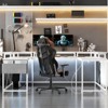 78.8'' U-Shaped Computer Desk, Reversible L-Shaped Desk with Monitor Stand & Storage Shelves - 3 of 4