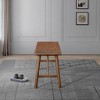 Versatile Solid Wood Molly Bench: Mid-Century Elegance in Walnut - 4 of 4