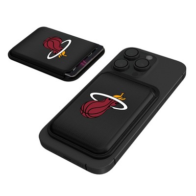 Keyscaper NBA Eastern Conference Teams Linen Black Magnetic Credit Card Wallet
