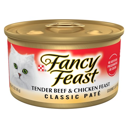 Purina Fancy Feast Classic Pat Gourmet Wet Cat Food Tender Beef