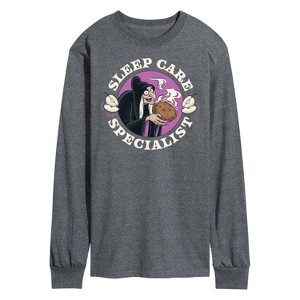 Men's - Disney Villains - Velentine's Day Long Sleeve Graphic T-Shirt - 1 of 3