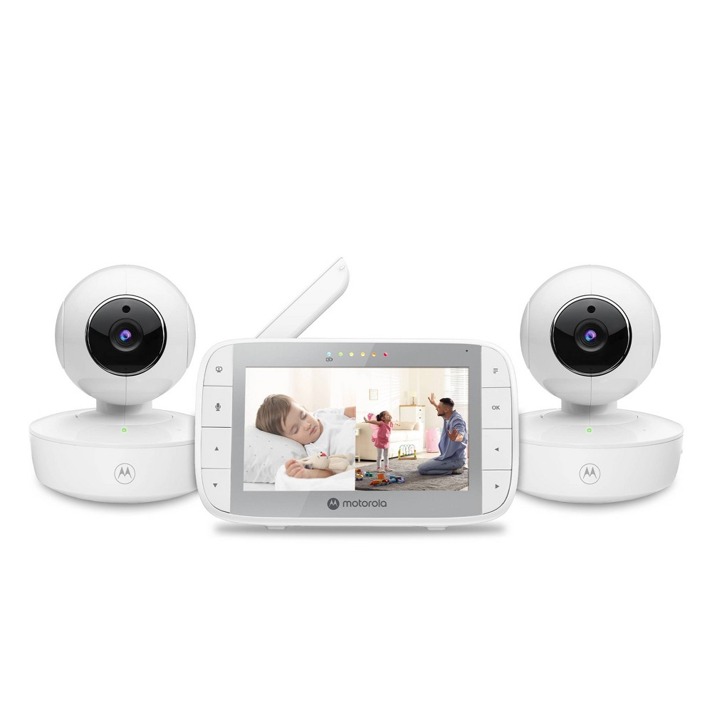 Photos - Baby Monitor Motorola Nursery VM36XL-2 Non-Wi-Fi Video  with Portable Camer