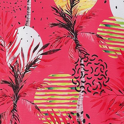 red coconut tree